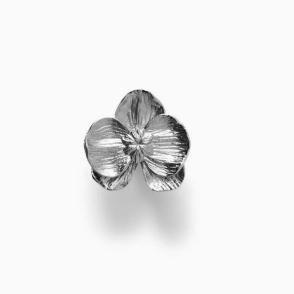 Brand New Michael Aram Nickelplate Orchid Knob - Picture 5 of 5